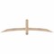 Ekena Millwork Bellingham Smooth Timber Gable Bracket, Douglas Fir, 72"W x 18"H x 1 1/2"D x 3 1/2"F, 6/12 Pitch GBW072X18X0204BEL00SDF - alternate 1
